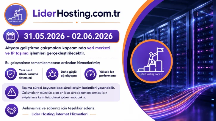 Veri Merkezi Ve İp Taşıma